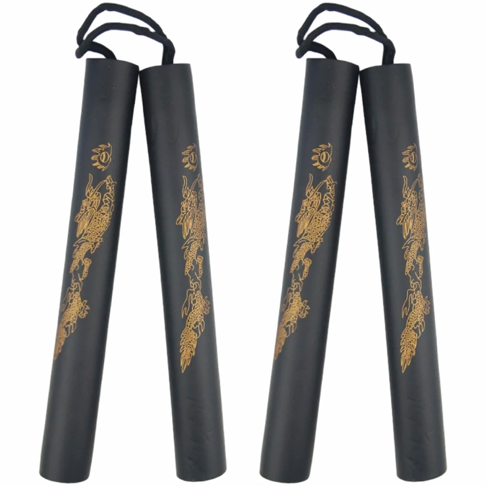 Nunchakus de Espuma para niños, Palos Ligeros de práctica de Artes Marciales, 2 uds.