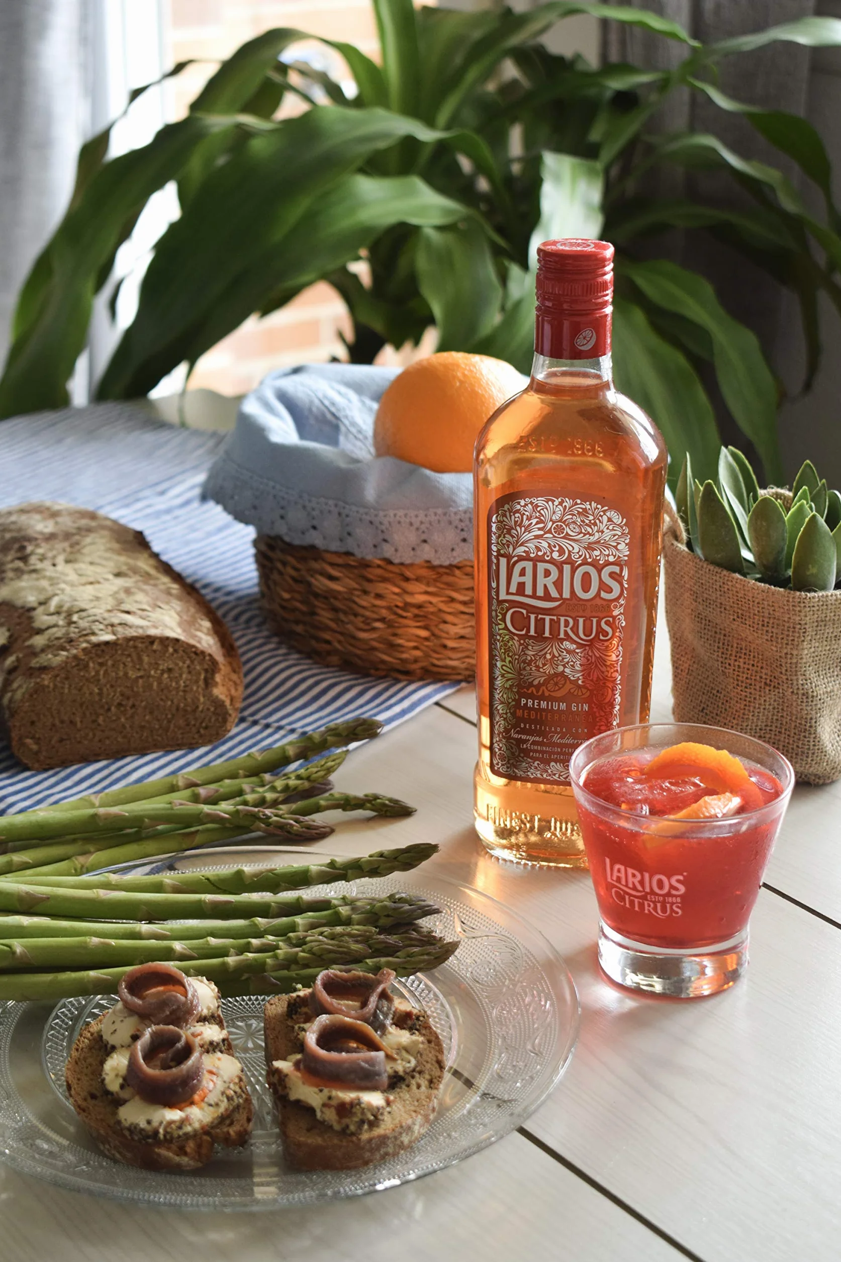 LARIOS ginebra citrus botella 70 cl