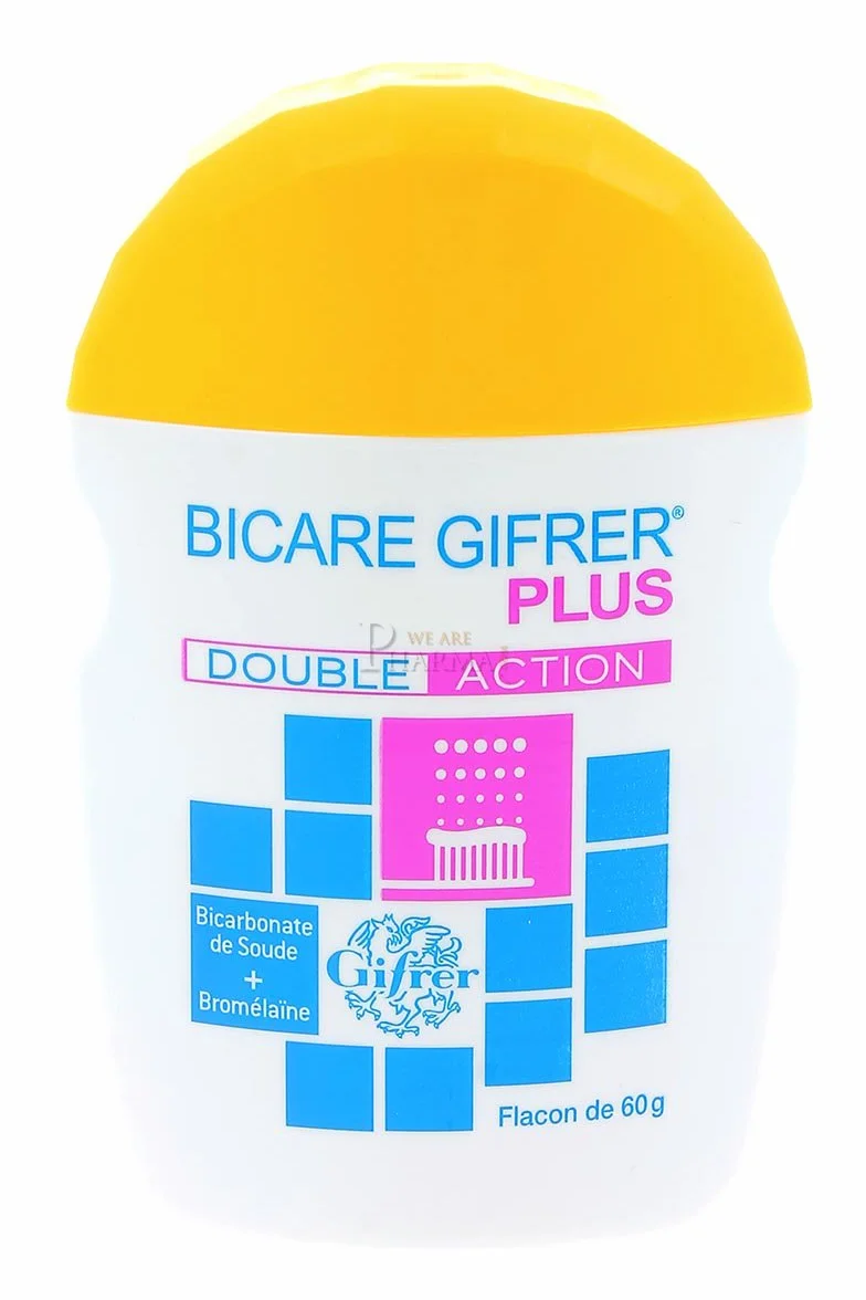 Gifrer Bicare Plus Baking Soda + Bromelain 60g by Gifrer