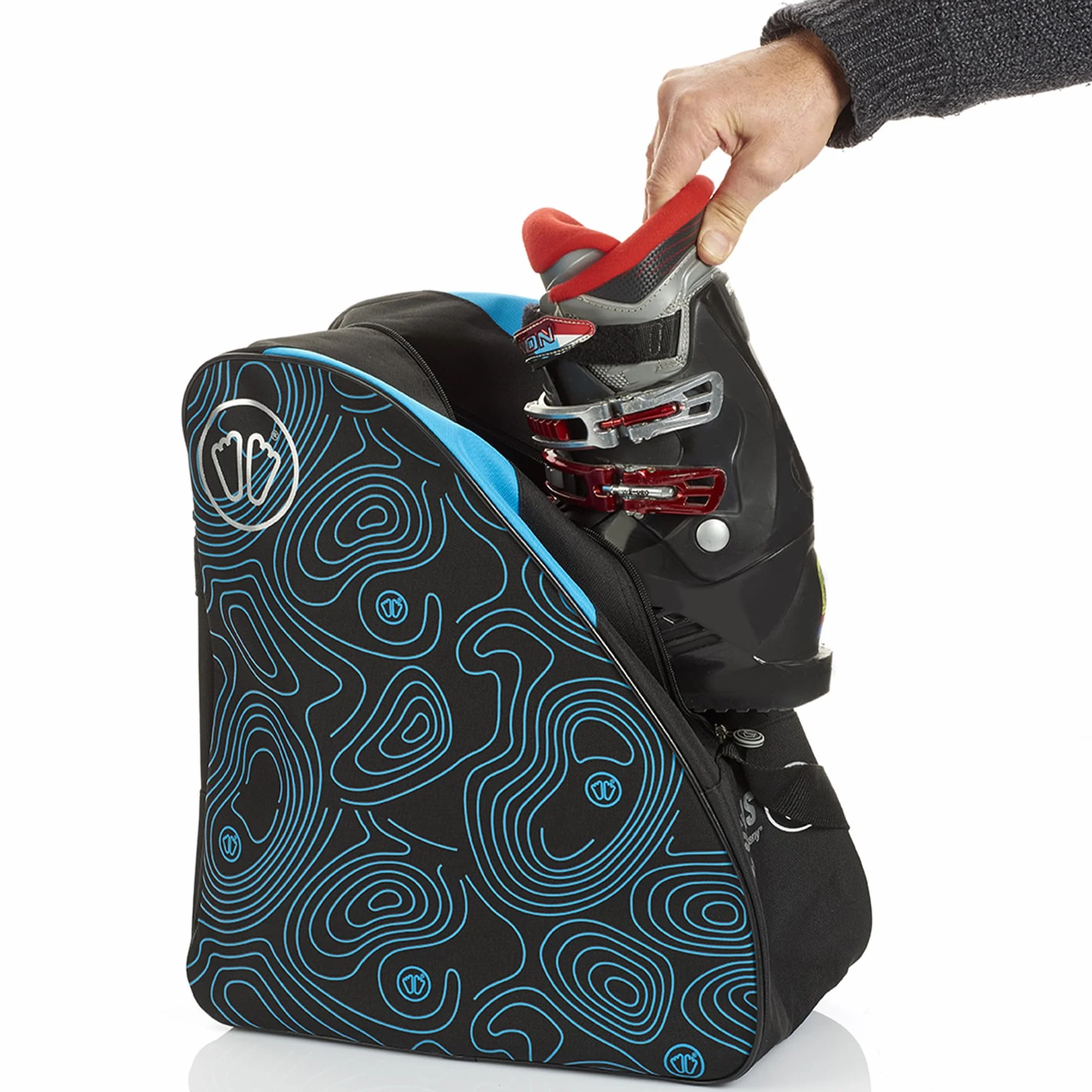 Sidas Bolsa de Zapato esquí Nylon Unisex Azul