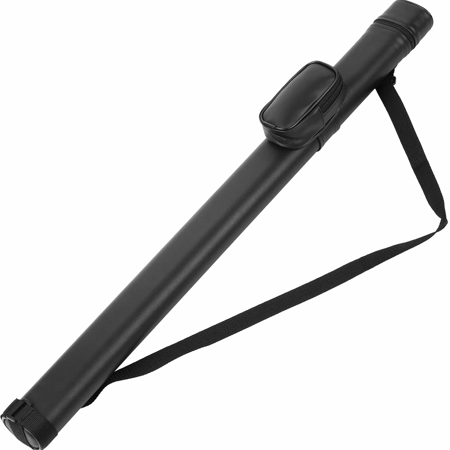 Lixada Bolsa de billar para taco de PU, ajustable con correa de hombro