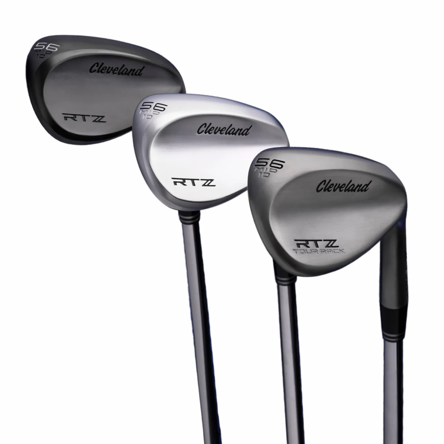 Cleveland Golf RTZ BKS 56 Mid RH Cuña Satén Negro