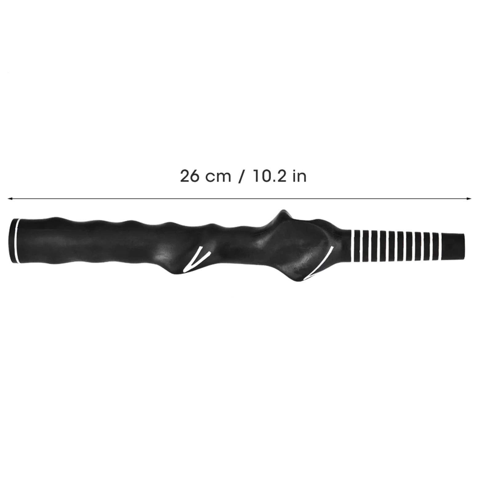 Golf Swing Trainer Grip de Entrenamiento Estándar Mano Derecha Mano Izquierda Negro
