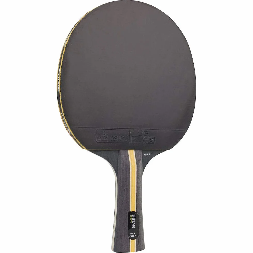 STIGA Trinity Palo de Tenis de Mesa 3 Estrellas Negro/Rojo