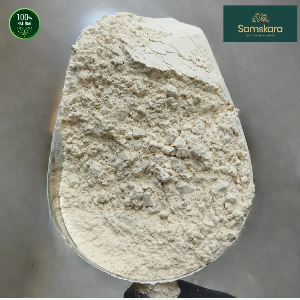 Baobab en Polvo BIO Ecologico | Calidad A+ 100% pura cruda, fuente de Vit C, Calcio, Colageno natural | SAMSKARA | Organic Baobab Powder (500gr x 1 pack) - Envasado en 2025 Frescura garantizada