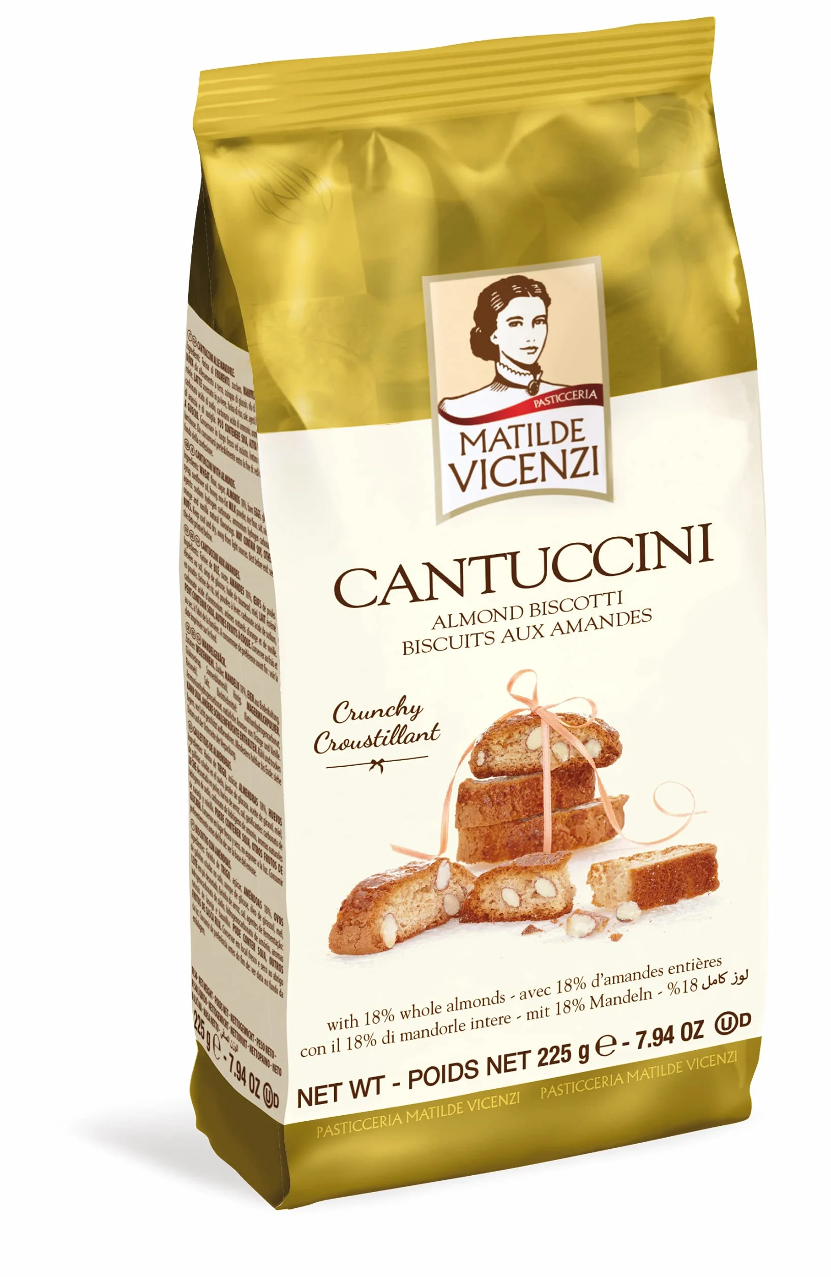 Matilde Vicenzi Cantuccini, Dulce amargo (Almendras) - 4 de 450 gr. (Total 1800 gr.)
