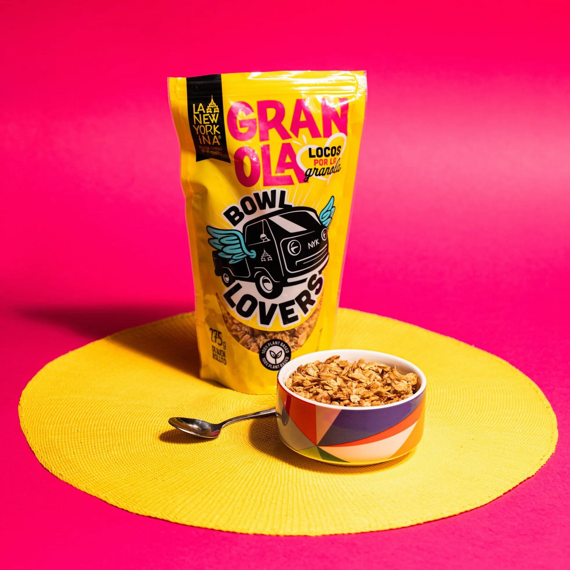 La Newyorkina Granola Bowl Lovers 275g Con Sirope de Agave
