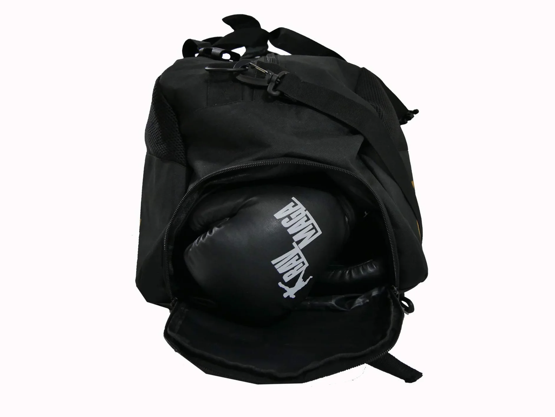 Bolsa de deporte convertible Krav Maga XL, 74x32x34 cm, 80 litros, Negro