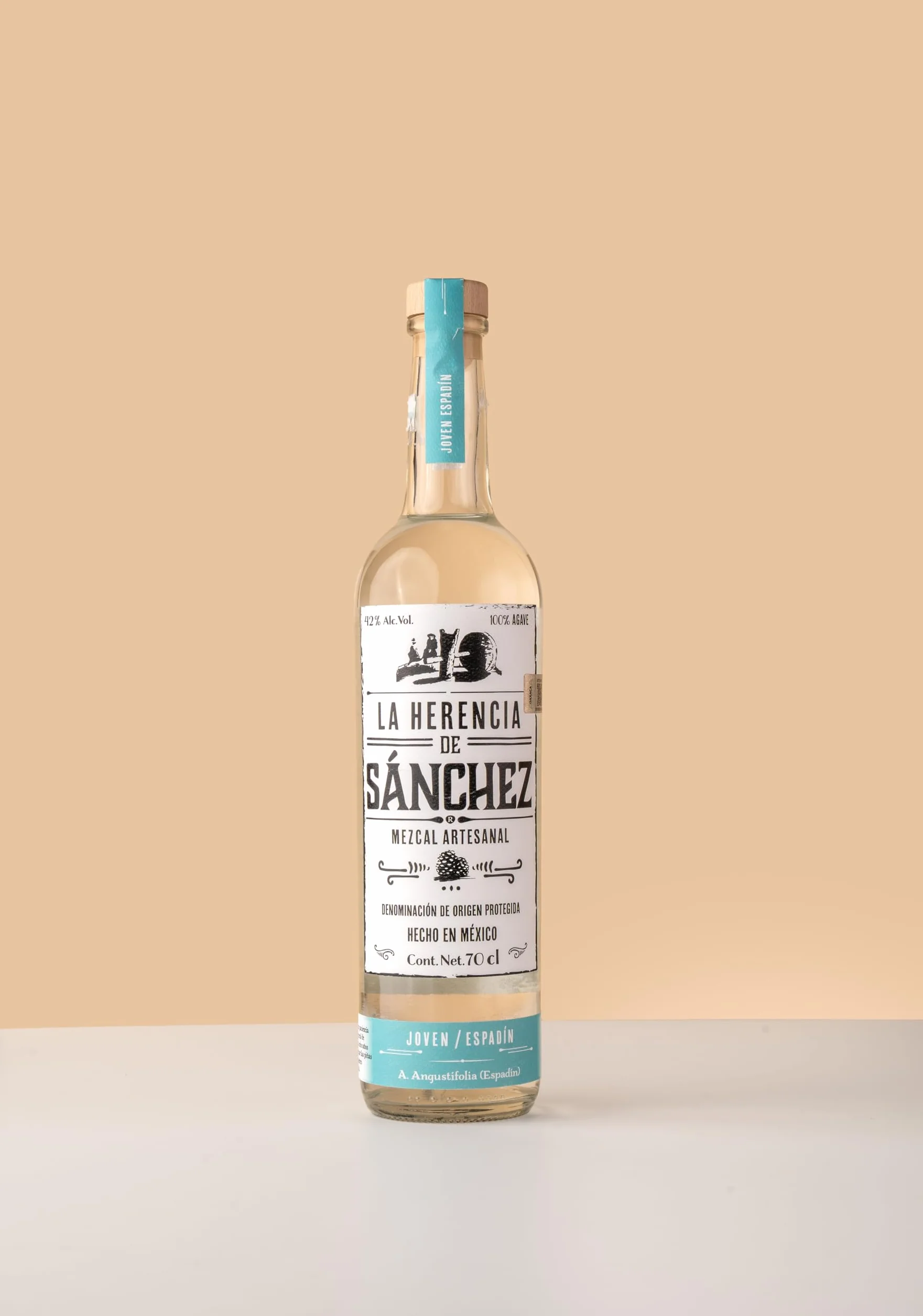 La Herencia De Sánchez Mezcal Joven Espadín