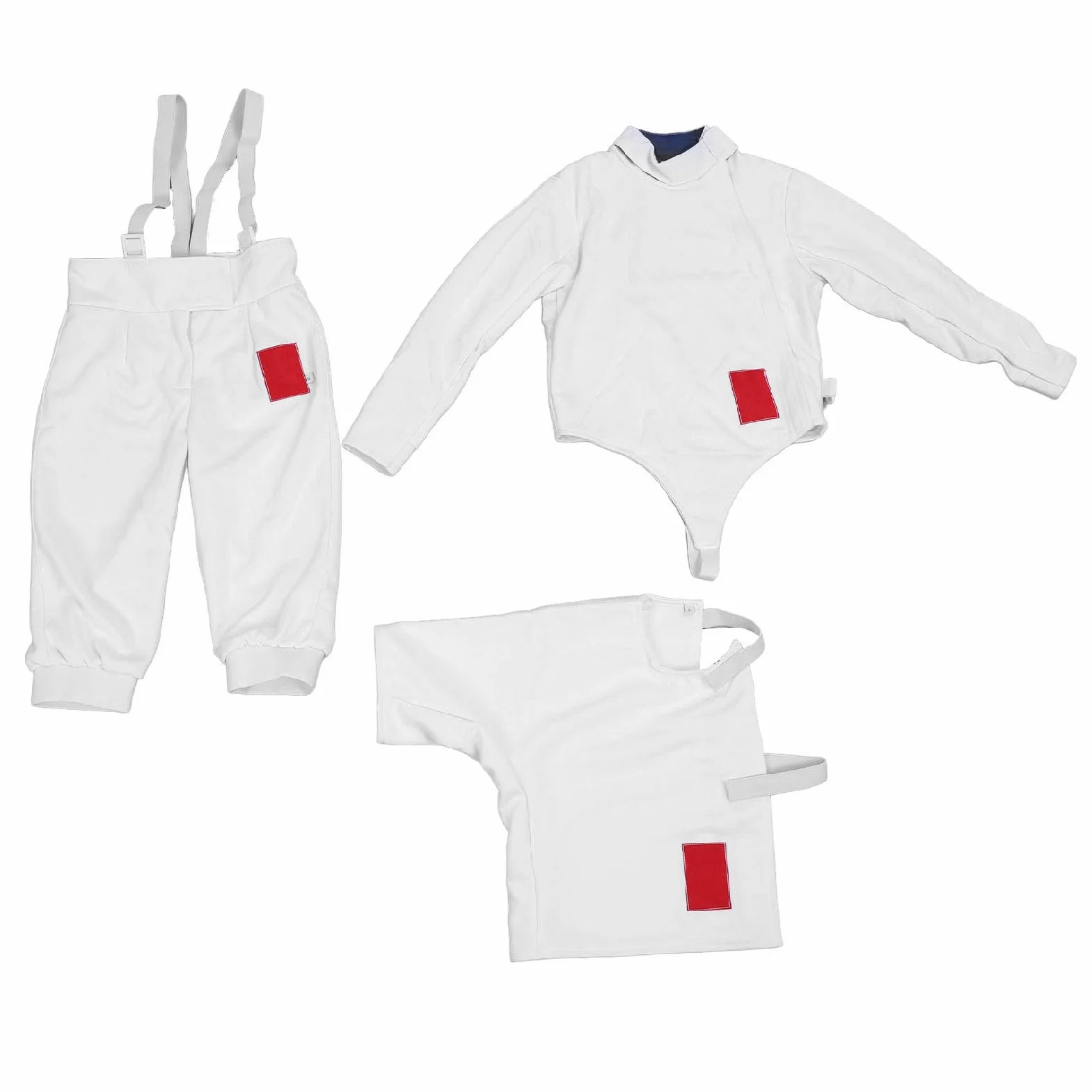 Traje de Uniforme de Esgrima CE350N Certificado para Niños y Jóvenes Ajuste Personalizable Transpirable