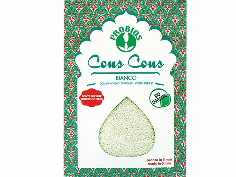 PROBIOS 100% trigo de cuus cous orgánico, 1 unidad (500 g).