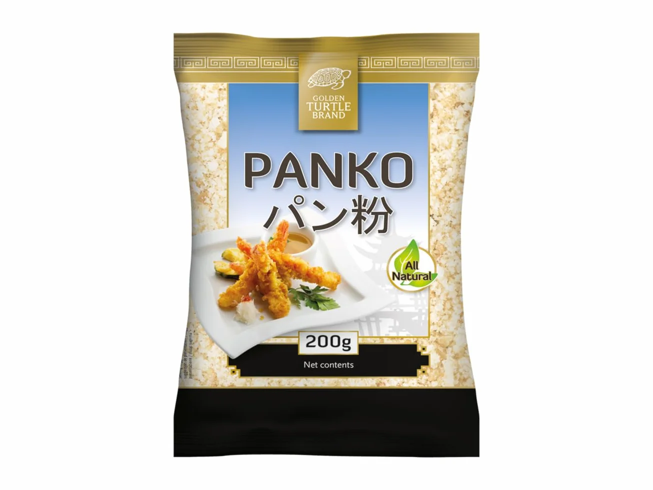 Golden Turtle Brand PANKO 200 G FRITTO GIAPPONESE PANE