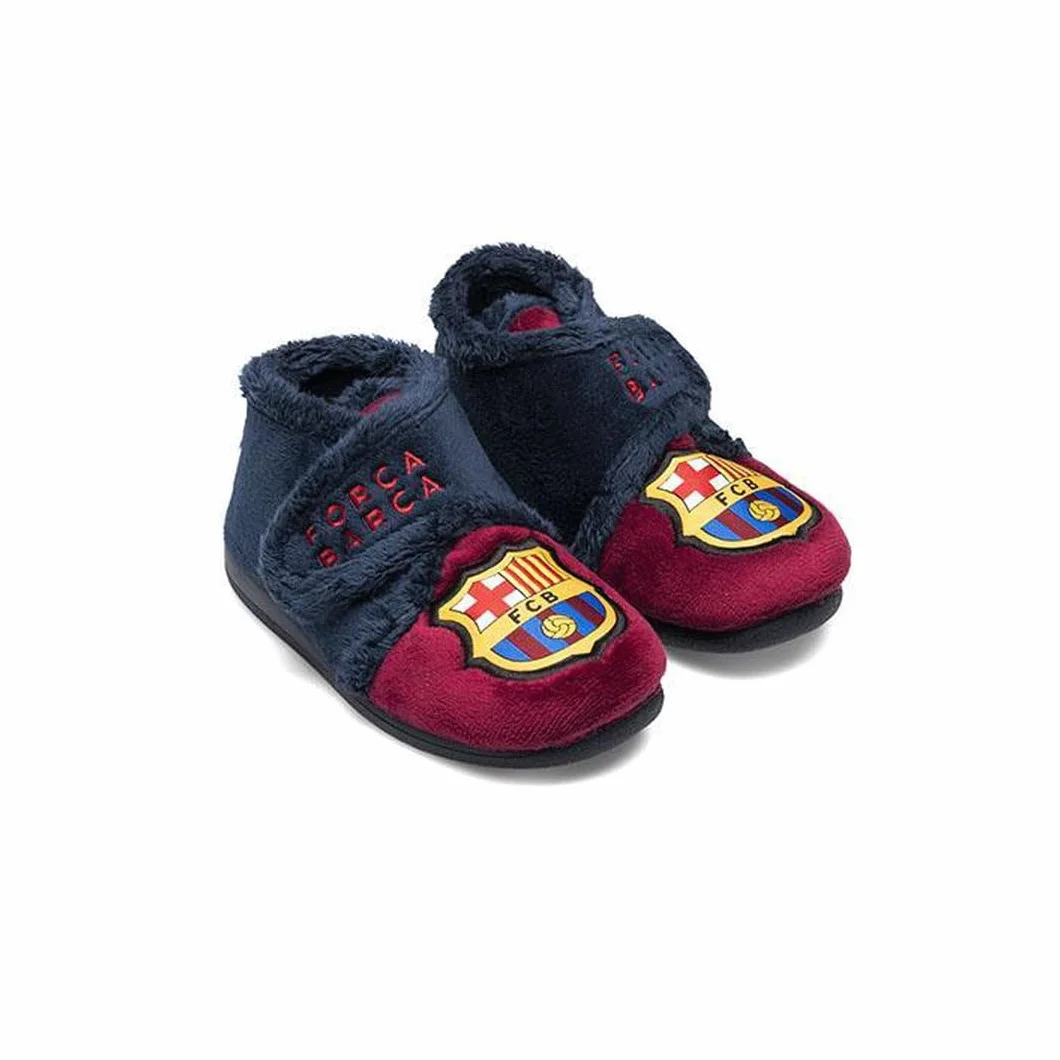 FC Barcelona MARPEN Slippers Botas de Invierno para Niño Niña con Velcro