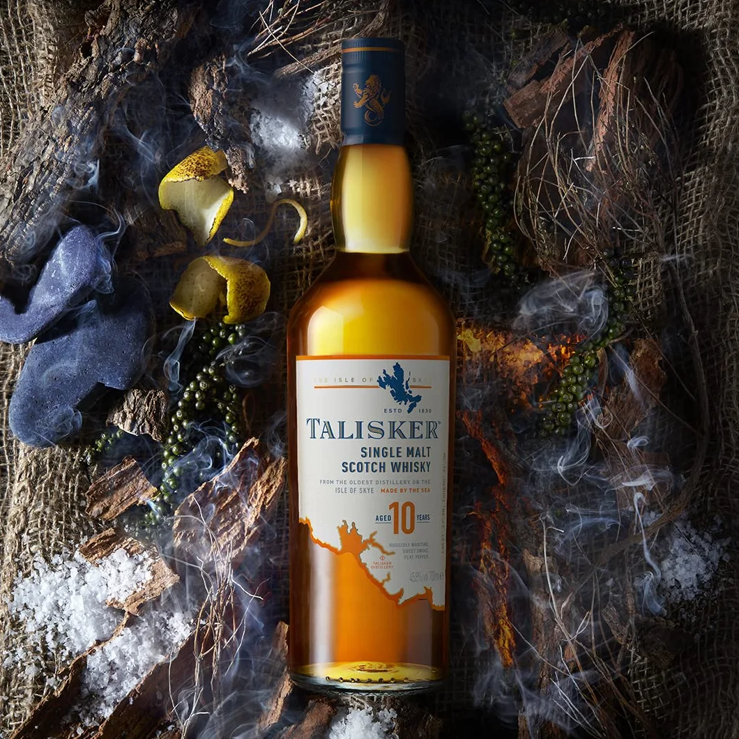 Talisker 10 años whisky escocés single malt 700 ml
