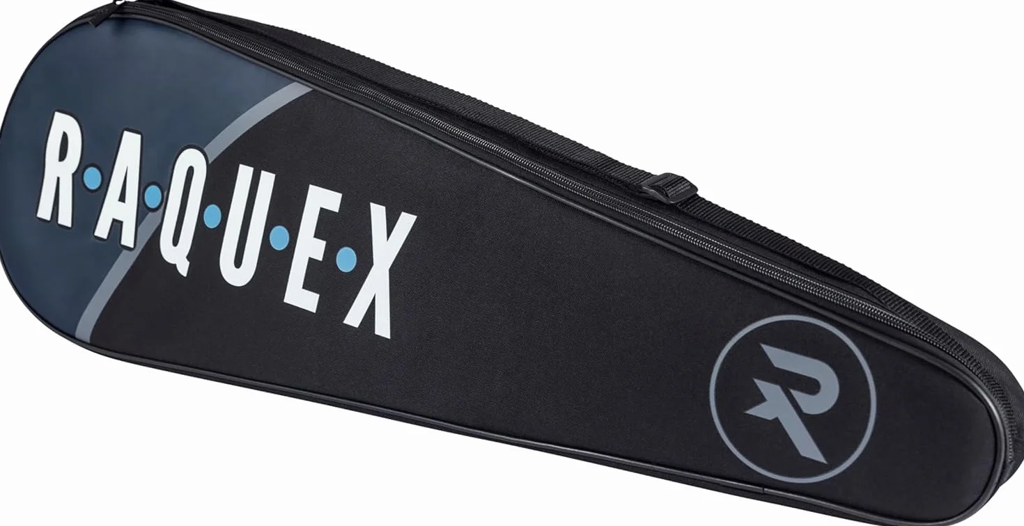 Raquex Bolsa 3 Raquetas de bádminton - Funda para Raquetas de bádminton o Squash, Correa Ajustable