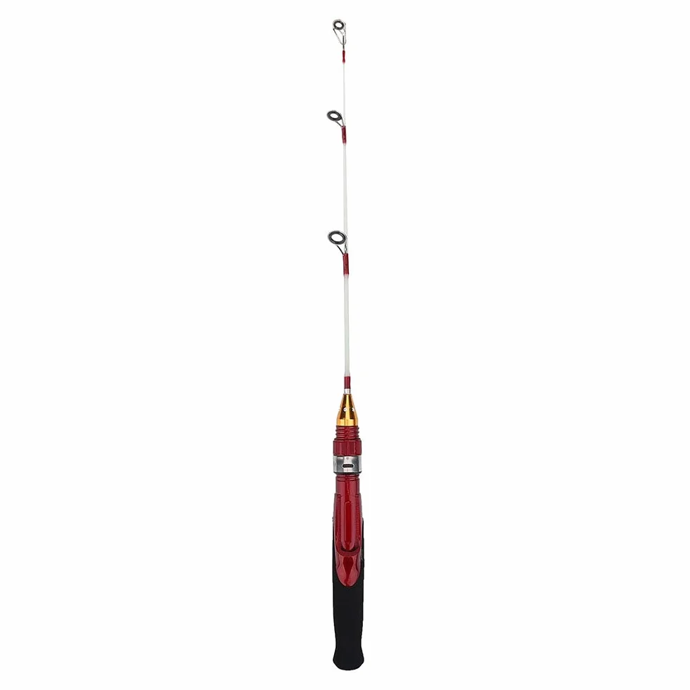 Keenso Caña de Pescar en Hielo 50 cm 2 Secciones Ligera