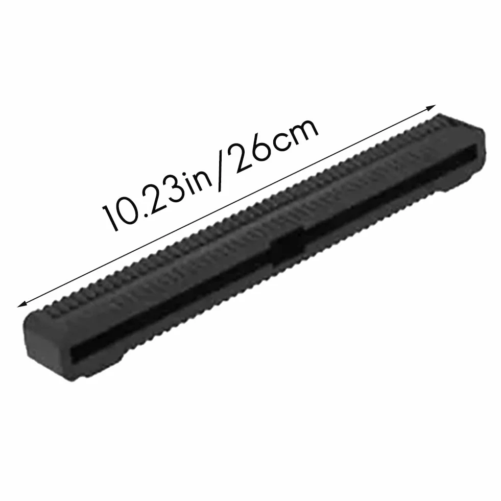 Surf Longboard Caja Final 10 Pulgadas Negro Big Center Fin Box