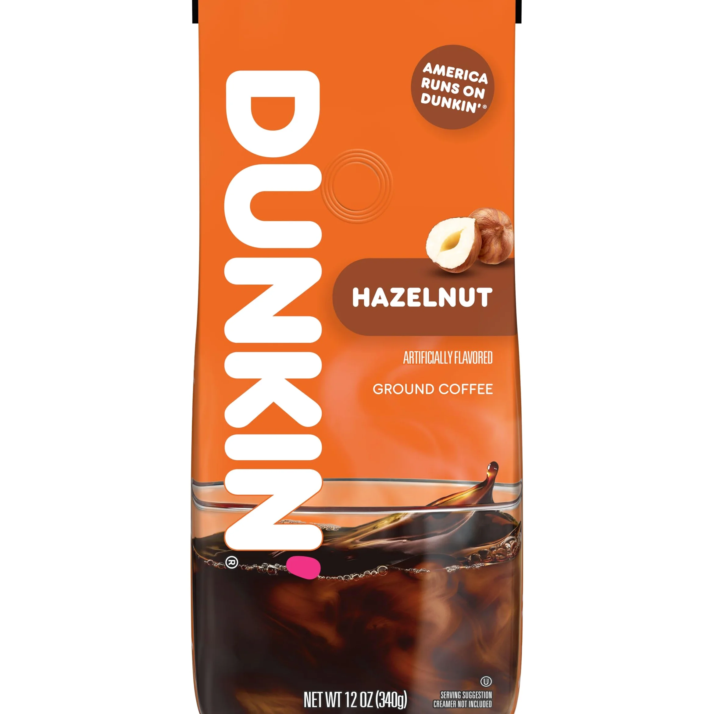 Café molido Dunkin' Donuts - Avellana (340,2 g)