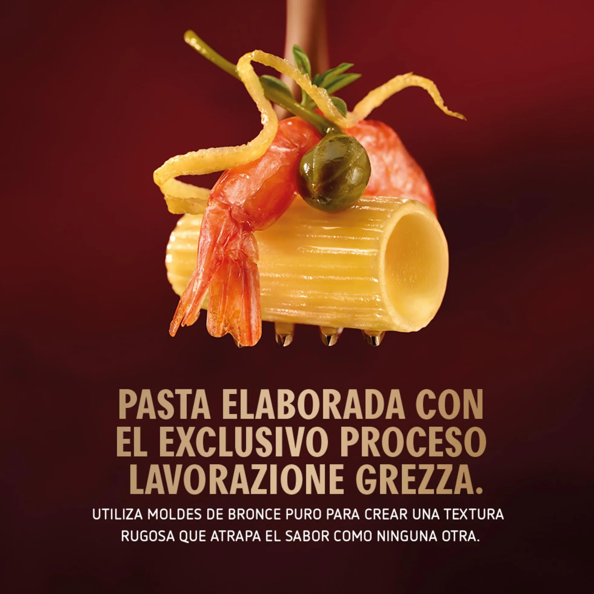 Barilla Al Bronzo Mezzi Rigatoni 500g
