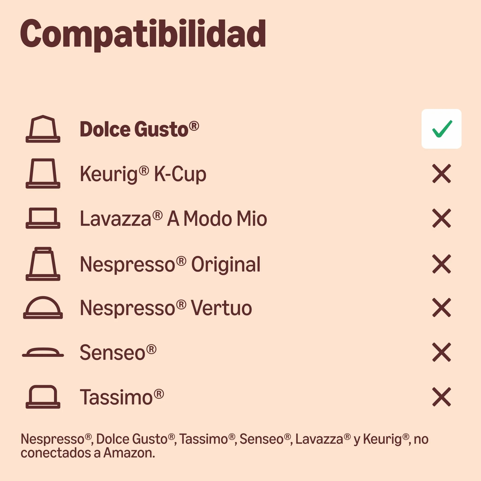by Amazon Cápsulas De Café Lungo, en cápsulas compatibles con dolce gusto, 48 cápsulas (3 paquetes de 16)