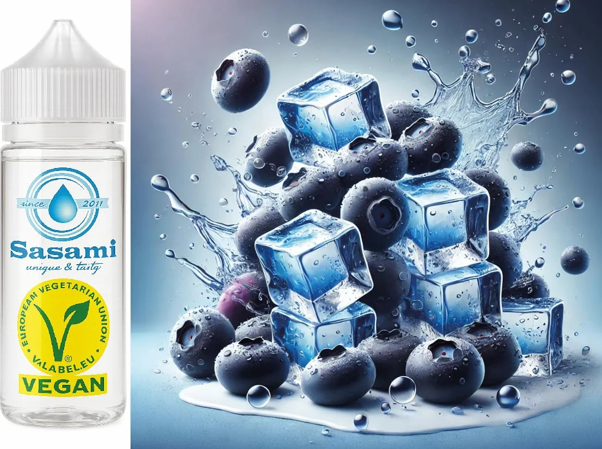 Blueberry Ice - arándano Ice aroma concentrado - Vegano - Sasami - 10ml