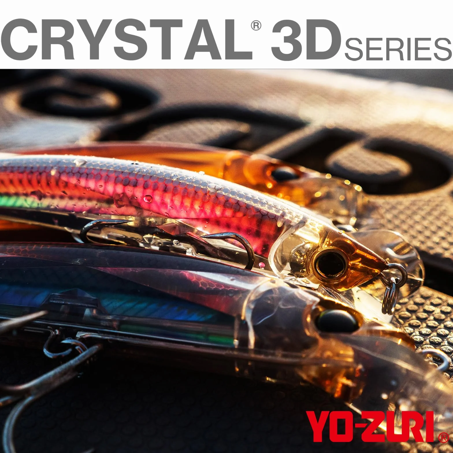 Yo-Zuri Crystal 3D 90mm Minnow Real Mullet