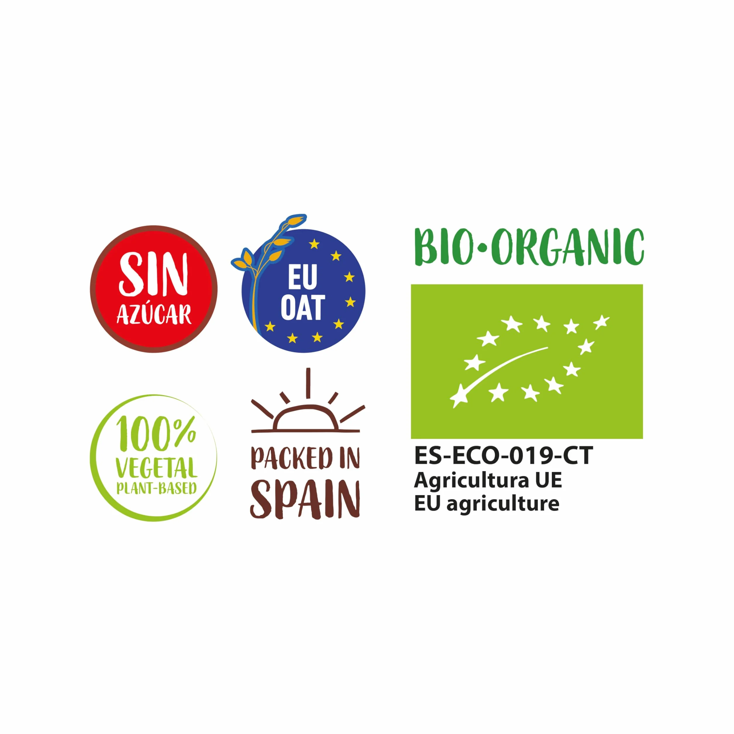 Ecomil - Bebida de Avena Bio 1 L, Sin Azúcares Añadidos ni Edulcorantes, 100% Vegetal, Sin Lactosa, Alternativa a la Leche de Vaca, Ideal para Café, Desayunos y Recetas Saludables