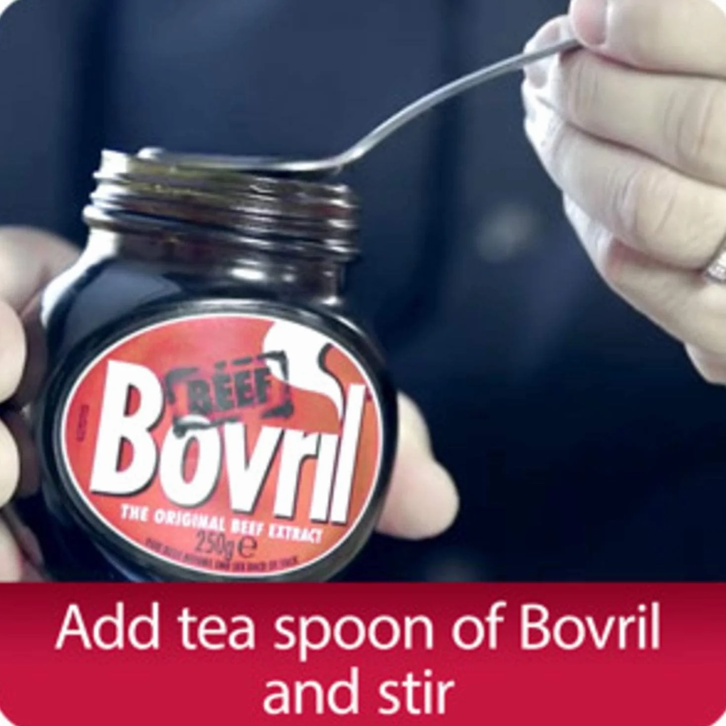 Bovril - Beef - Caldo de Carne Concentrado - Extracto de Carne - 250 Gramos
