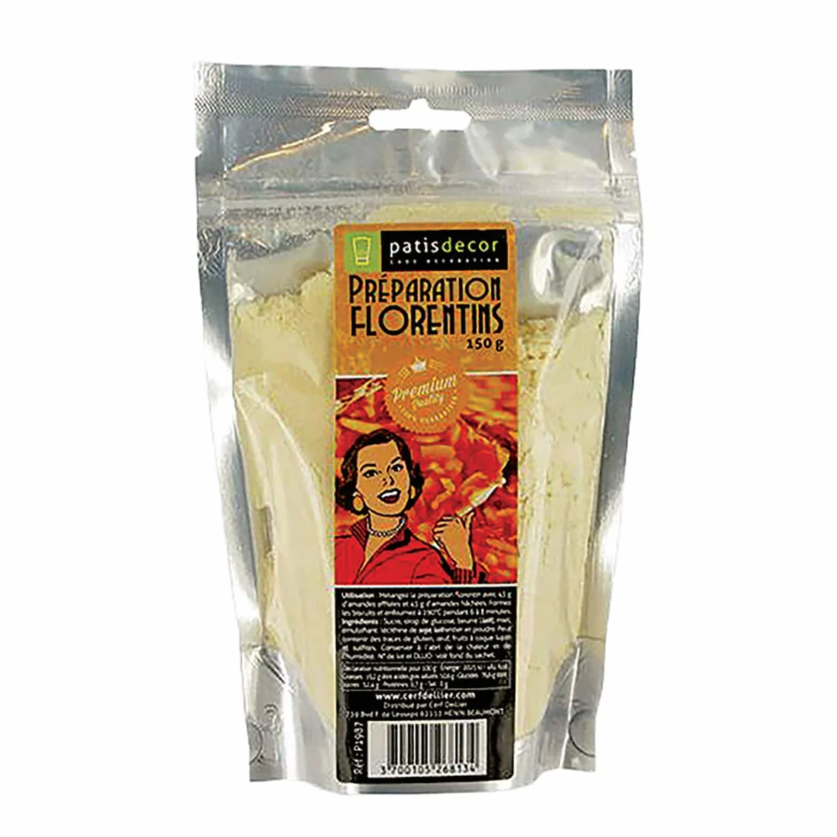 Patisdecom - Preparación Florentin (150 g)