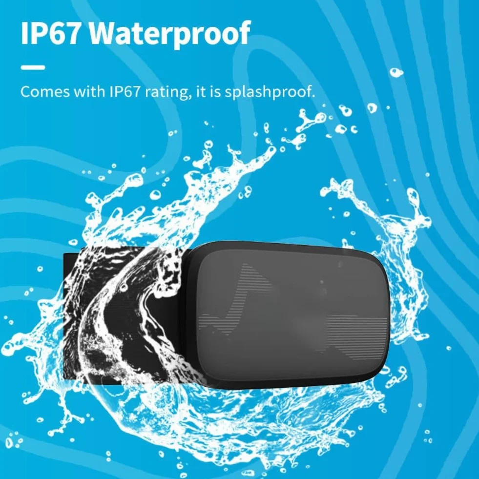 Honseadek HS500 Monitor de Frecuencia Cardíaca con Sensor de Correa para el Pecho, IP67 Resistente al Agua para Ciclismo, Correr, Fitness