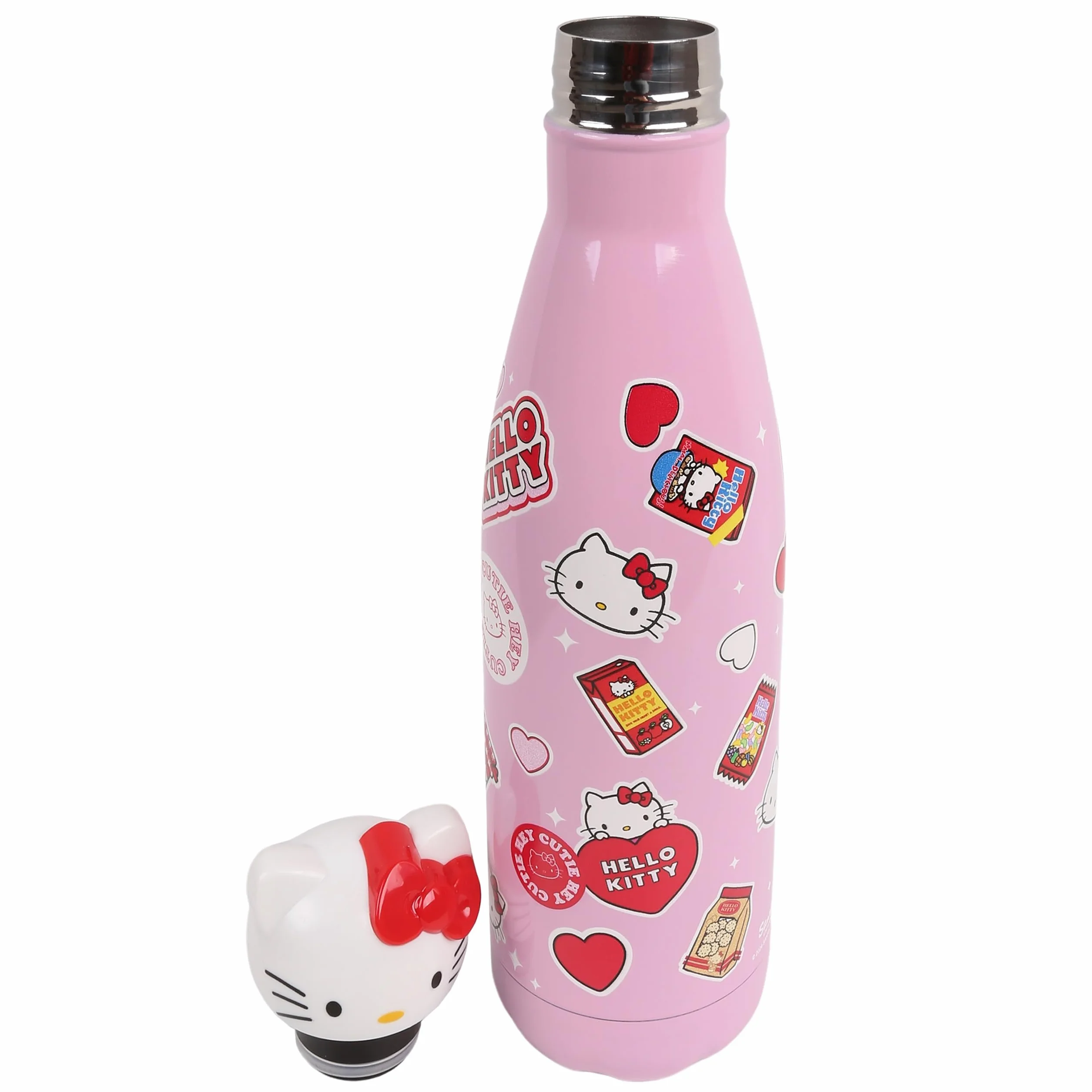 Hello Kitty butelka termo ze stali nierdzewnej 500ml różowa