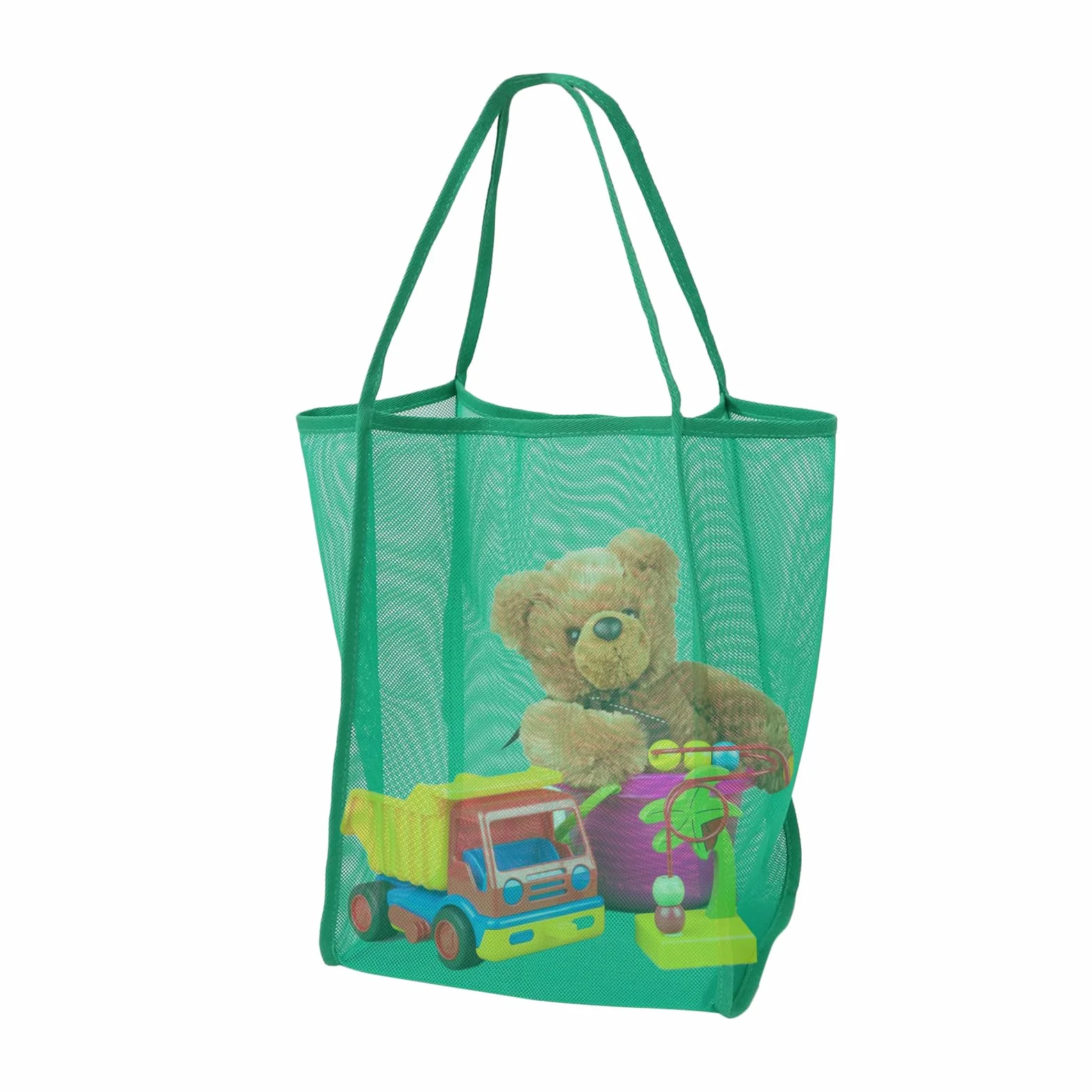 Bolsa de Playa Ligera Plegable - Malla Transpirable para Natación y Viajes