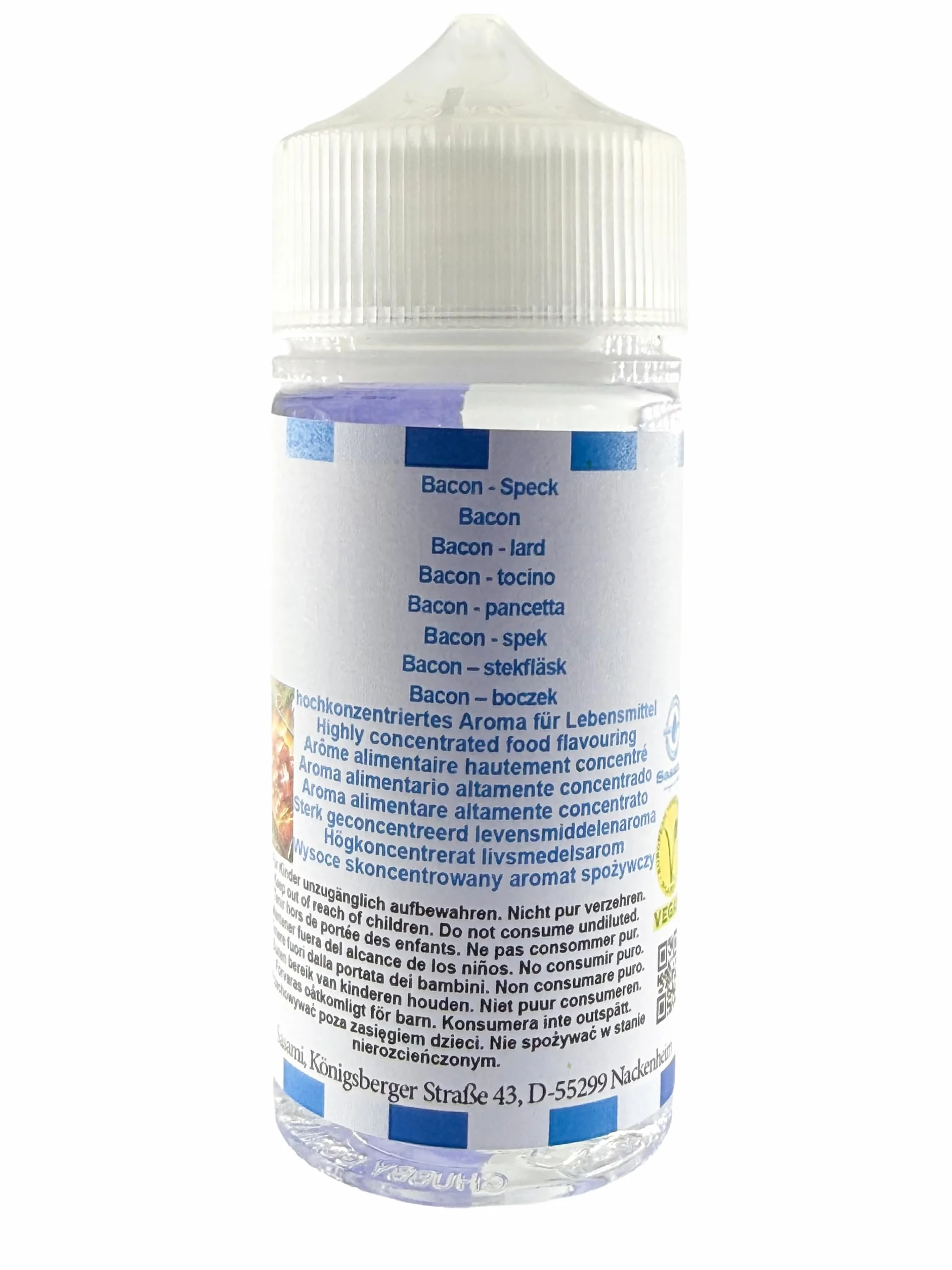 Bacon - tocino aroma concentrado - Vegano - Sasami - 10ml