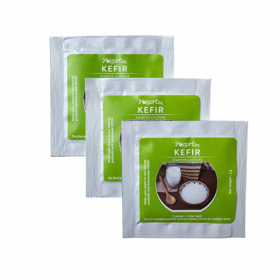 Kefir con Lactobacillus hecho en Bulgaria - 3 bolsitas