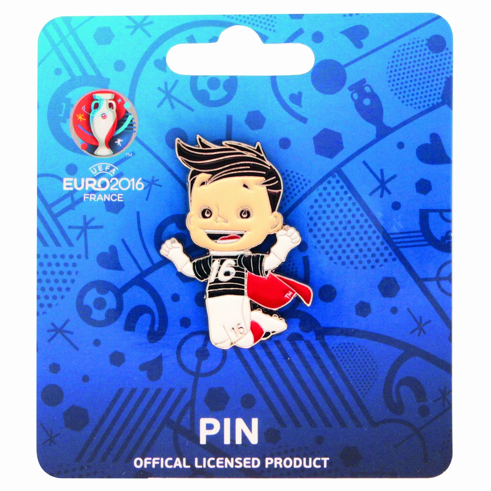 Mascota Pin en Rodillas 5 cm Grande