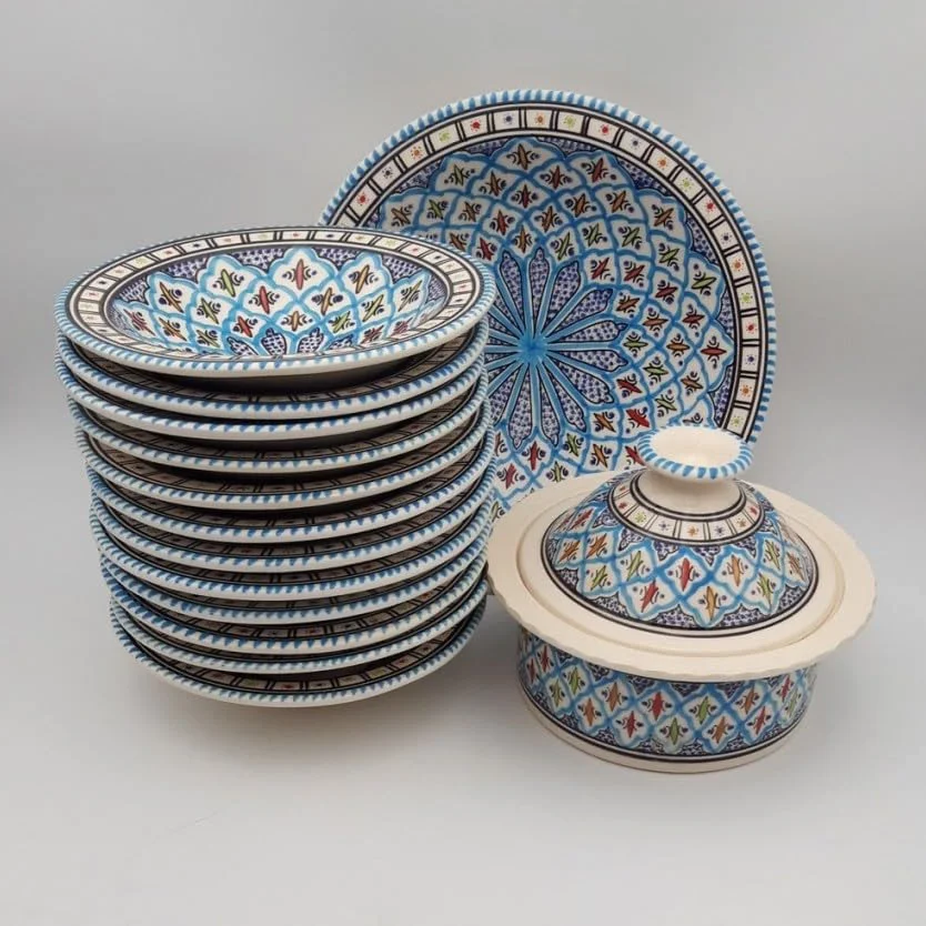 YODECO Tebsis Bakir - Juego de cuscús (12 pers)