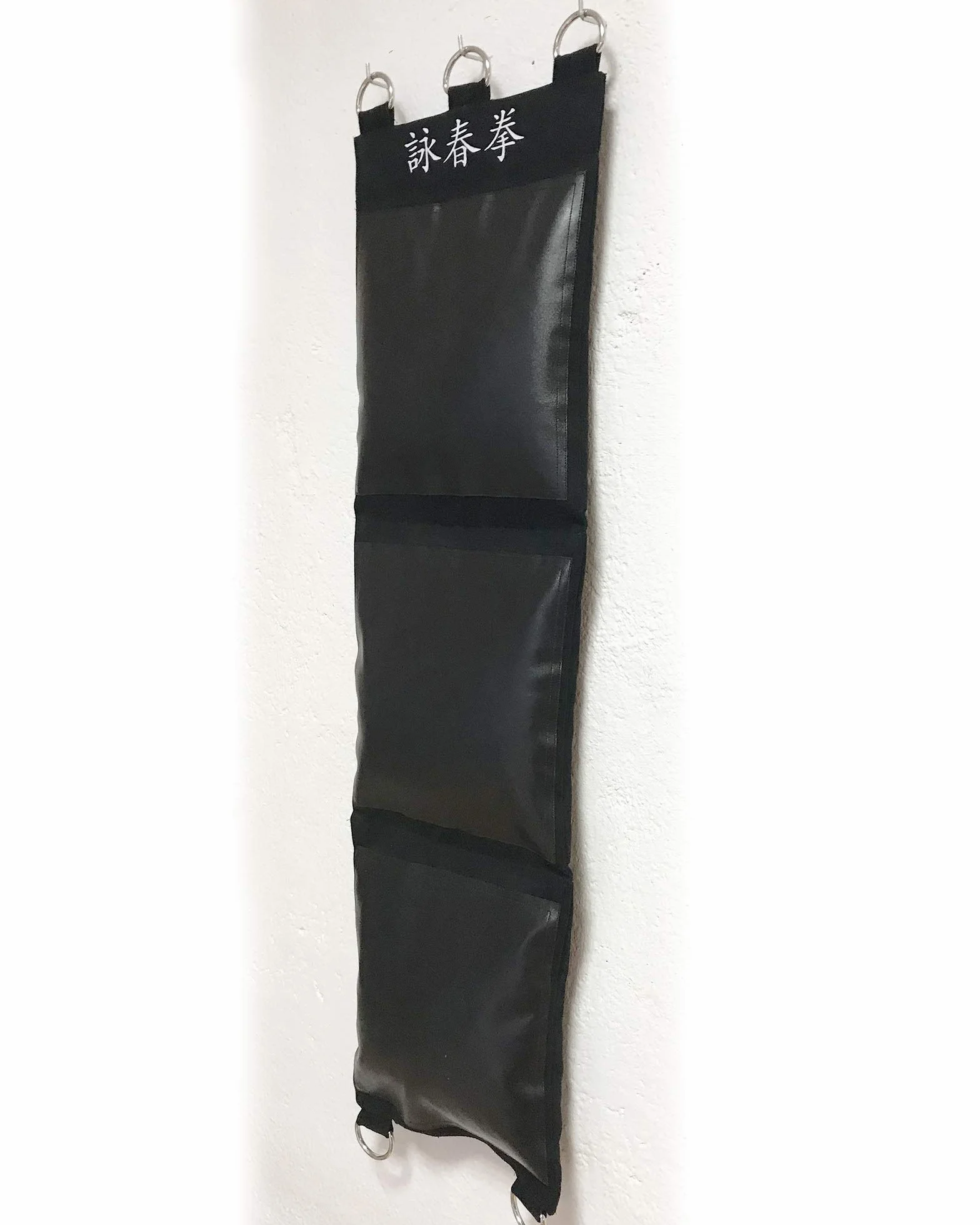 Saco de Boxeo de Pared Meta Wing Chun Cuero Sintético Tres Secciones