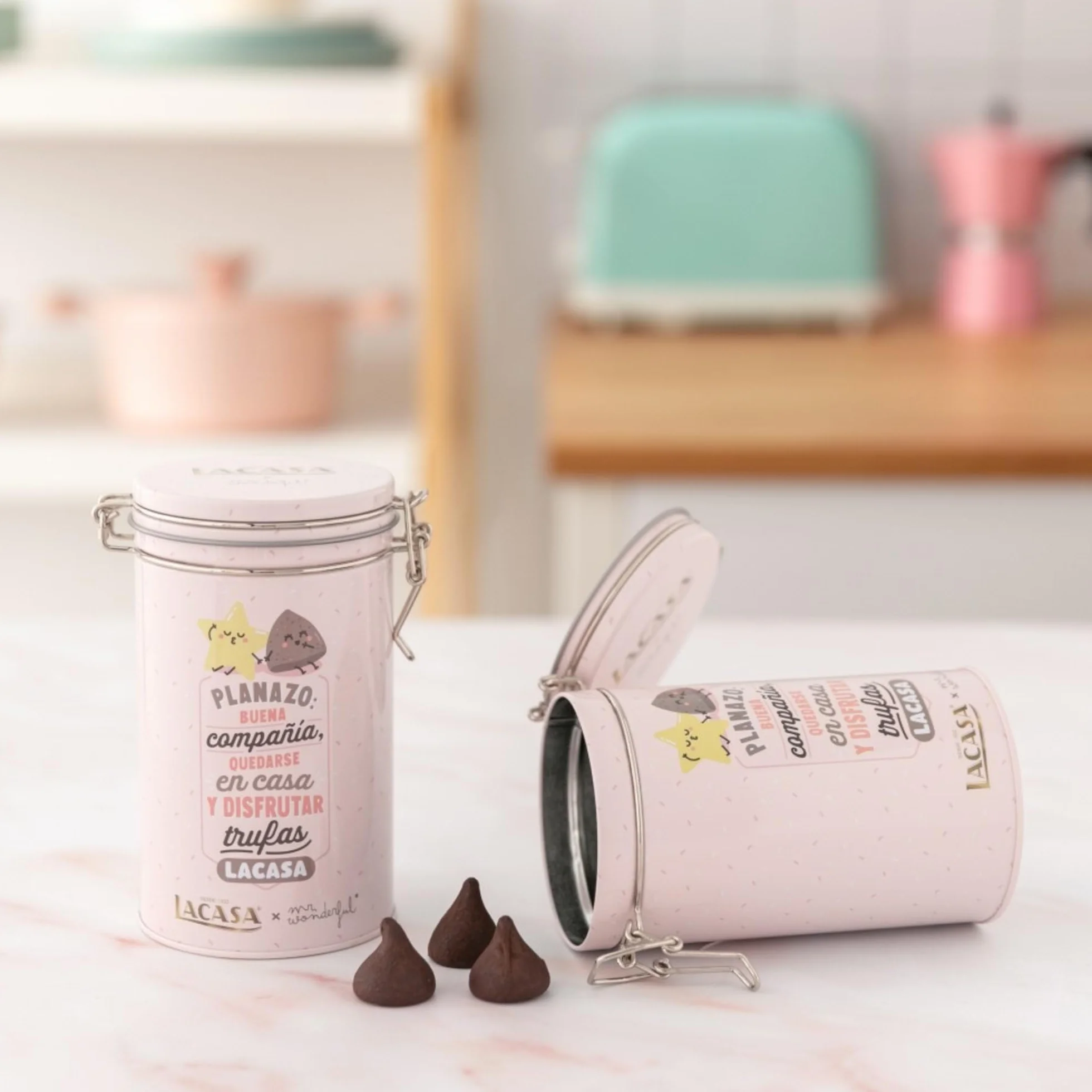 Pack de 3 Latas Trufas Mr Wonderful 100G