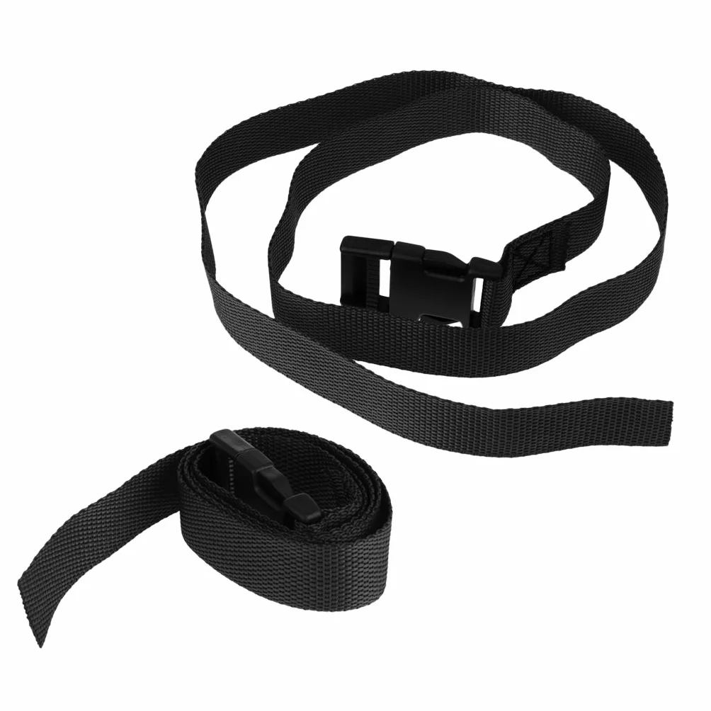 Correas de Carro de Golf con Hebilla - Negro 2pcs