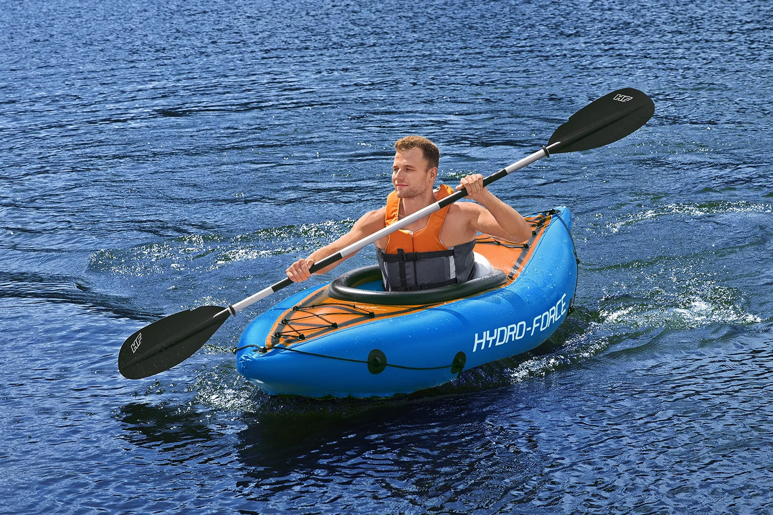 Bestway Pala de Kayak Hydro-Force™ Aluminio Ajustable 230 cm
