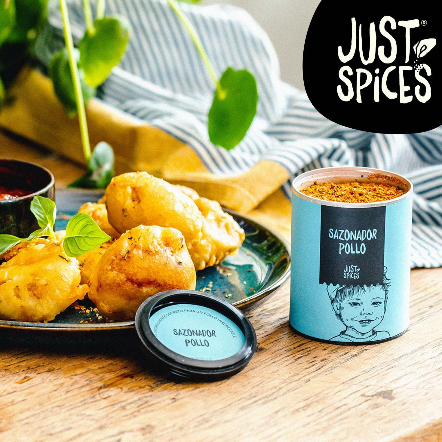 Just Spices Sazonador Pollo, 79 g, Mejora tus platos con pollo en pocos segundos