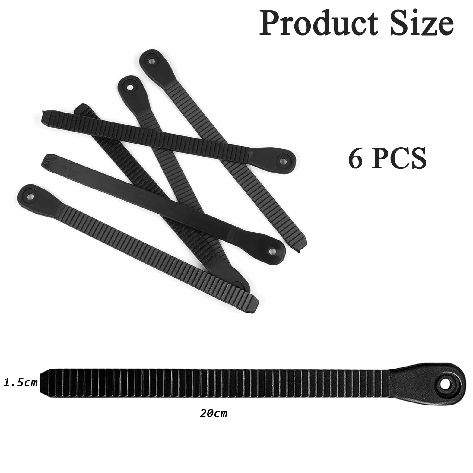 Accesorios Snowboard 6 Piezas Fijación Ski Binding Straps Correas Repuesto Tobillo