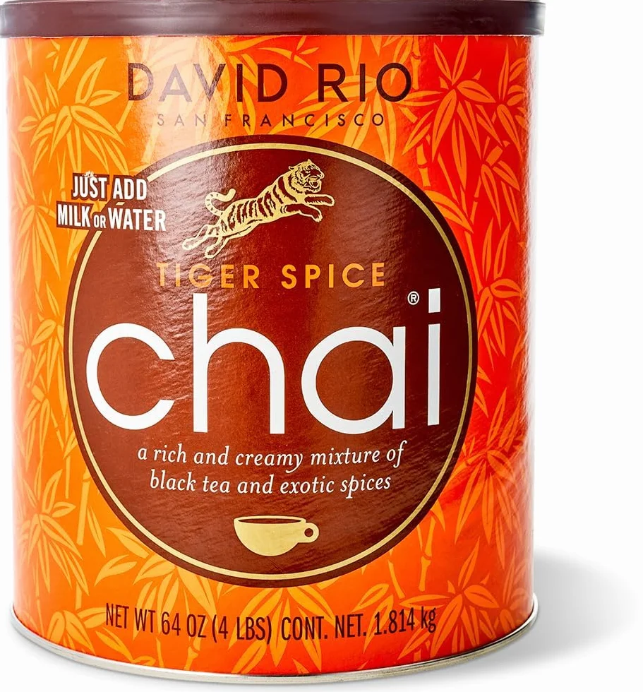 David Rio Tiger Spice Chai Tea, 4lb. (1814g) bolsa by David Rio