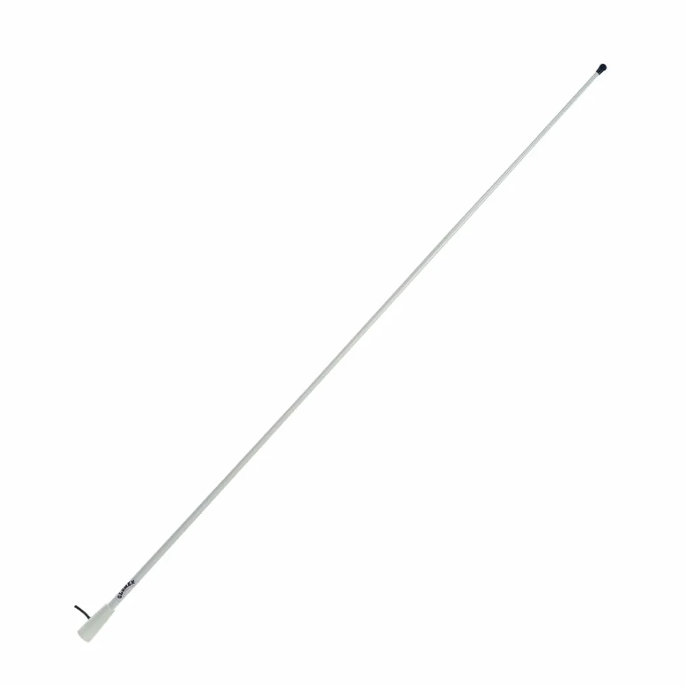 Glomex Antena VHF RA112 1,5 m 3 dB Fibra de Vidrio para Barcos a Motor