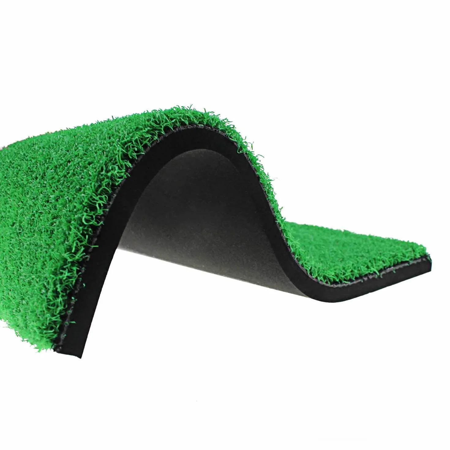 Crestgolf 12"x 12" Alfombrillas de Golf SBR para Interior/Exterior con Red de Práctica Plegable
