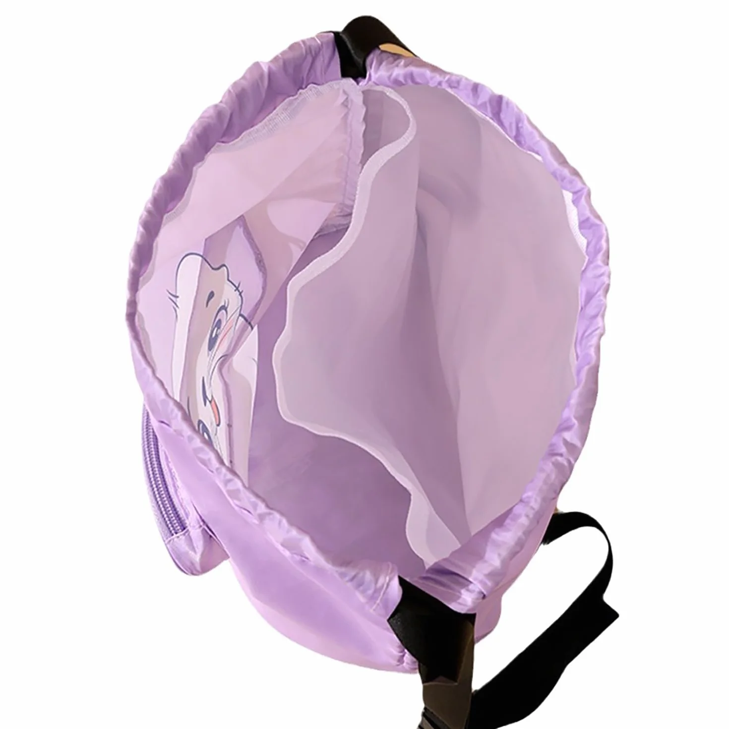 Mochila con Cordón Impermeable para Niños Bolsa de Natación Grande Deporte Compartimento