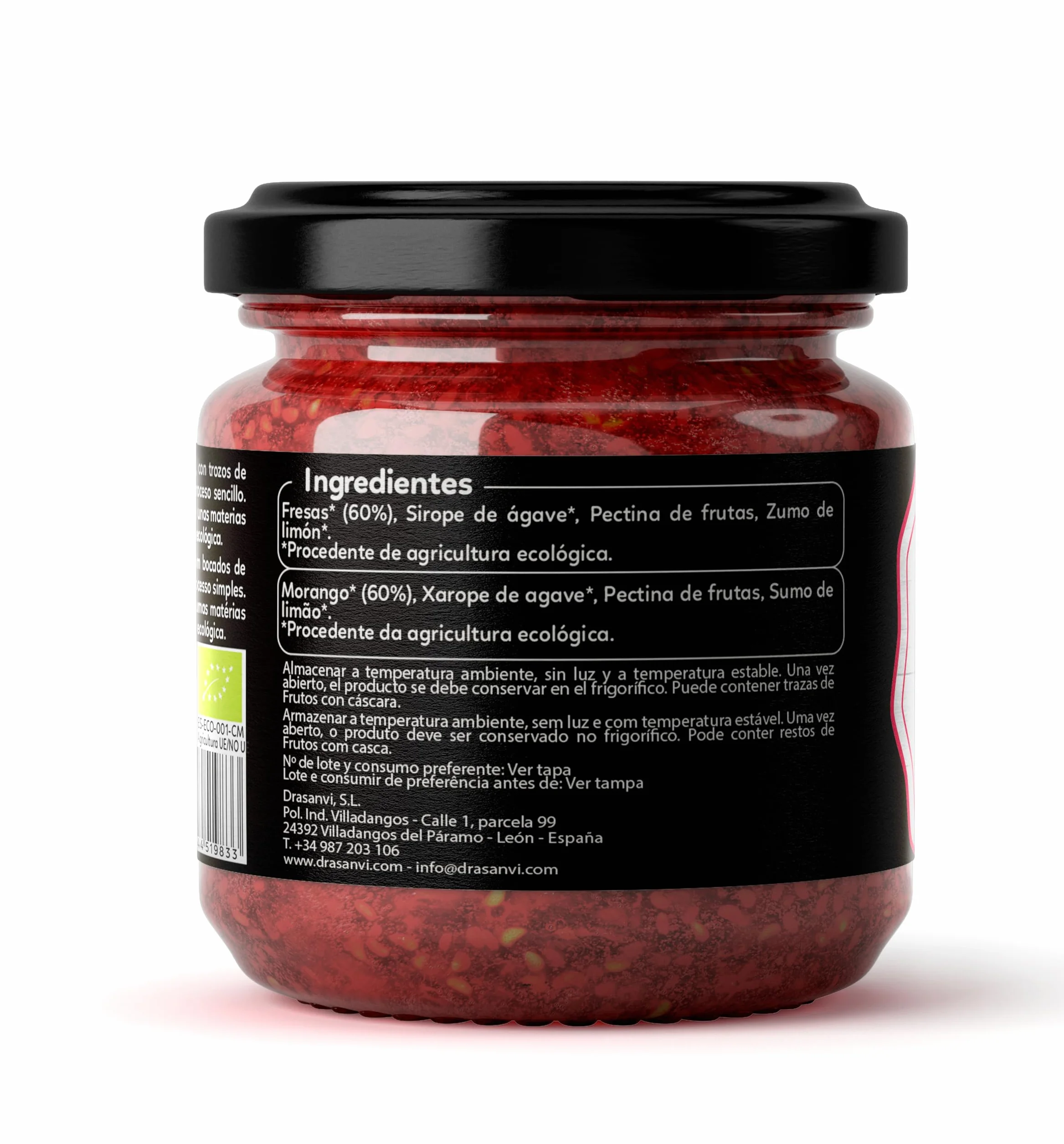 Drasanvi Mermelada Extra Fresa S/Azucar Bio 260G Ecosana 260 g