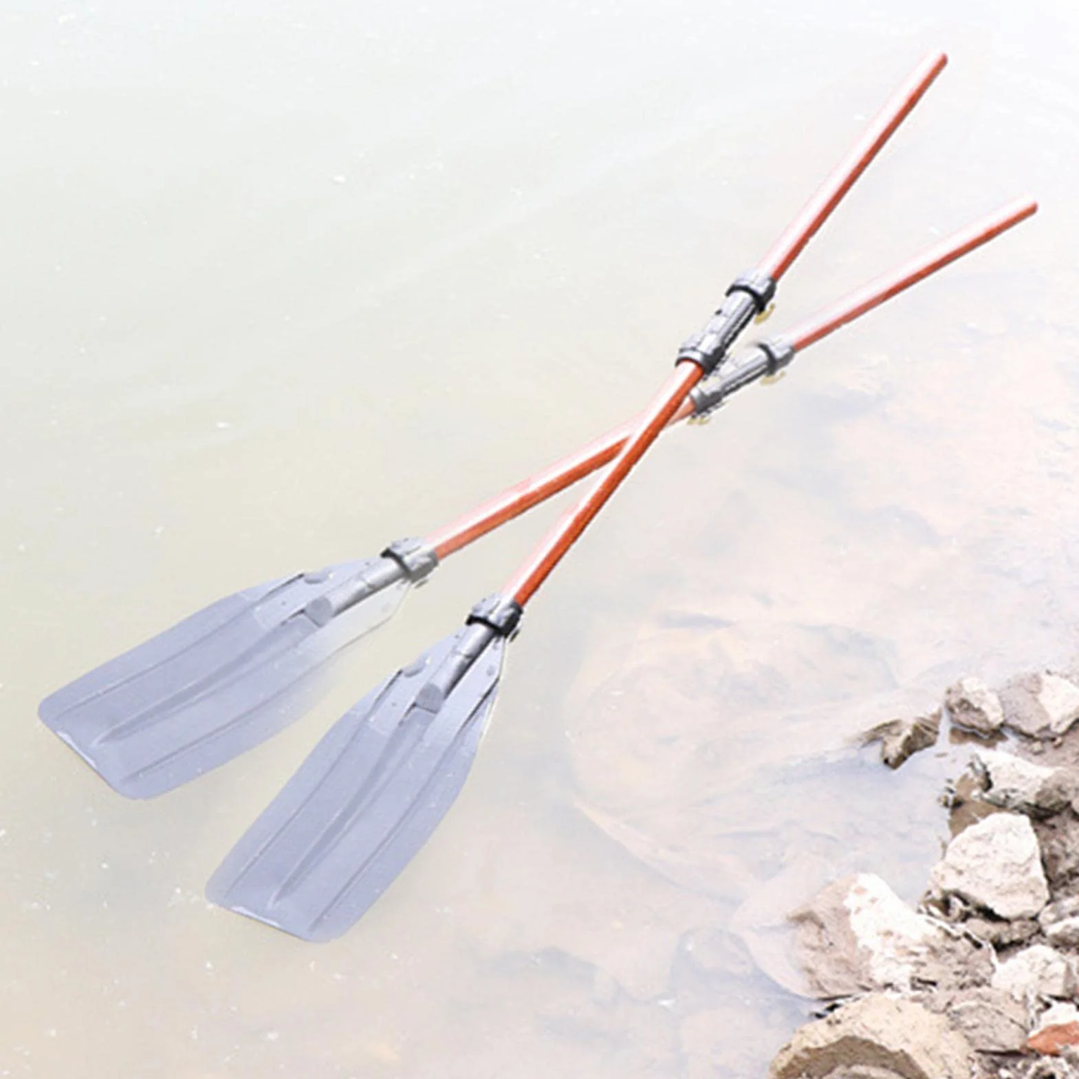 Yeeda Remo de kayak desmontable 100-160 cm para kayak canoa bote hinchable tabla de remo pesca