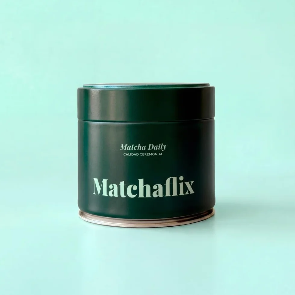 Matchaflix | Té Matcha Ceremonial 1er Grado | Té Matcha en Polvo para 3 Meses | Té Verde Matcha Japonés | Matcha Matchaflix (30 g)