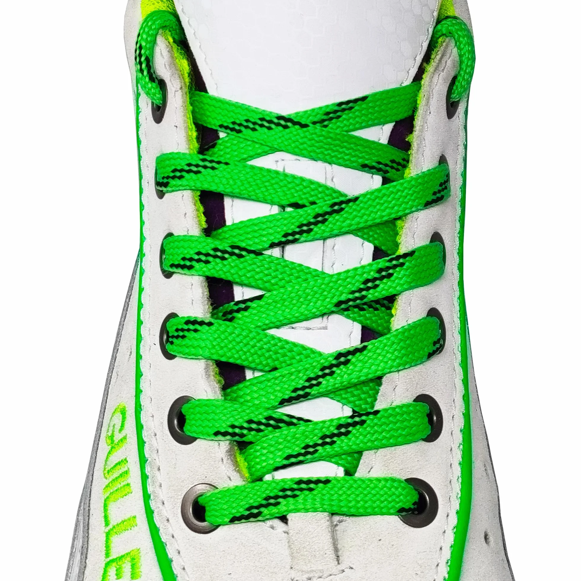 Cordones planos profesionales para hockey 3 m - 118in resistentes
